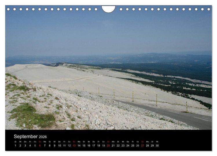 Produktbild: Faszination Mont Ventoux (Wandkalender 2026 DIN A4 quer), CALVENDO Monatskalender