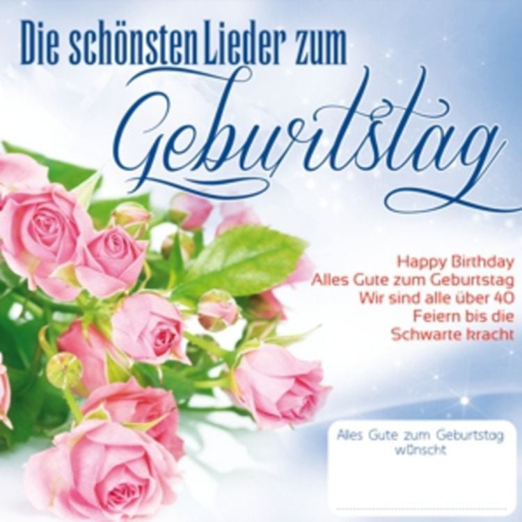 Produktbild: Die sch&ouml;nsten Lieder zum Gebur