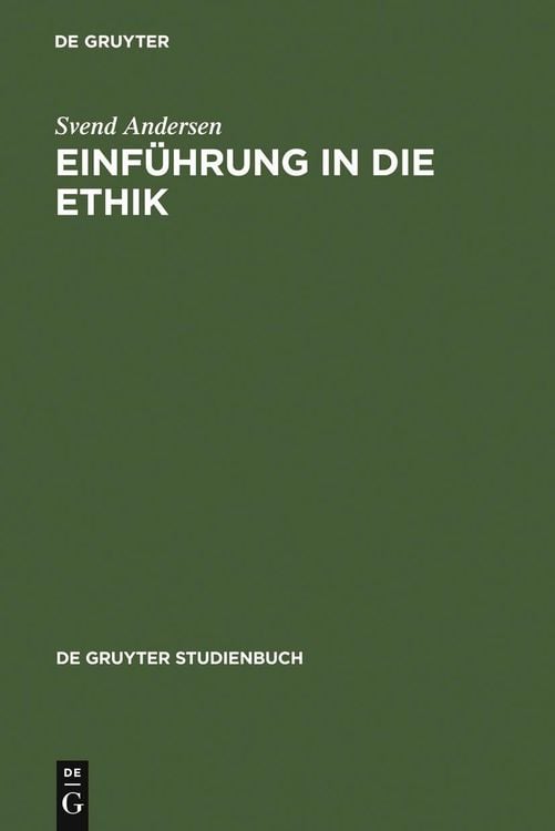 Produktbild: Einführung in die Ethik