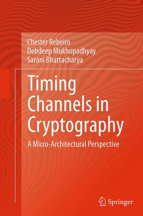 Produktbild: Timing Channels in Cryptography