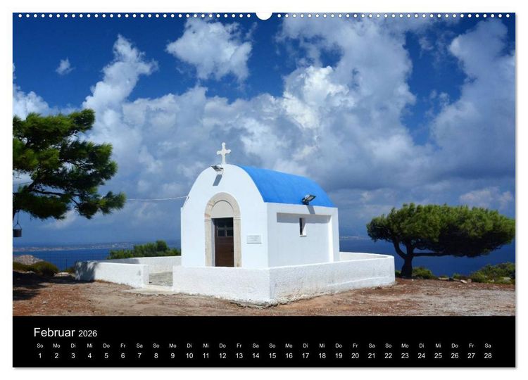 Produktbild: Dodekanes - Impressionen aus Kos, Kalymnos und Nisyros (Wandkalender 2026 DIN A2 quer), CALVENDO Monatskalender