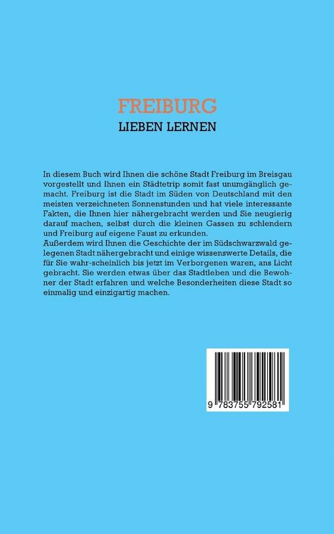 Produktbild: Freiburg lieben lernen