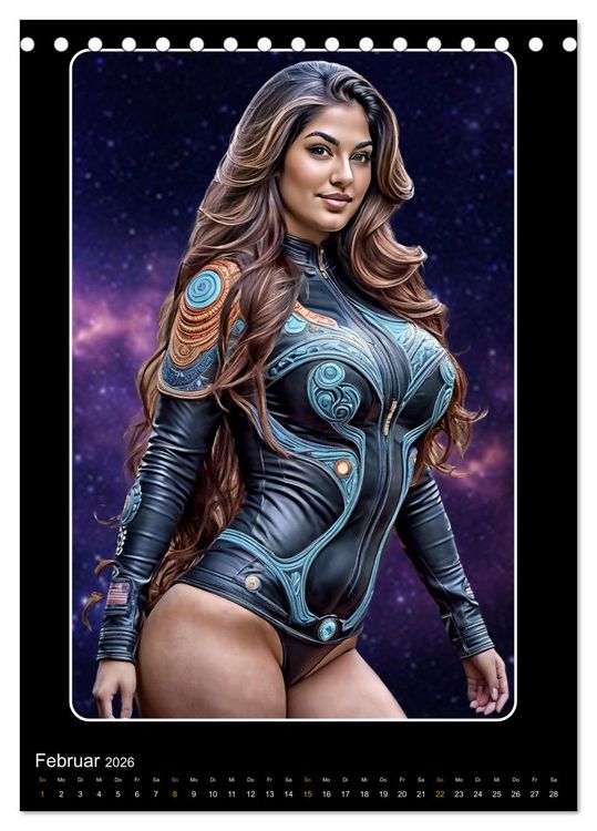 Produktbild: Miss im Universum (Tischkalender 2026 DIN A5 hoch), CALVENDO Monatskalender