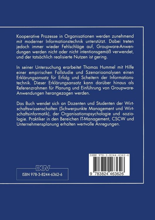 Produktbild: Chancen und Grenzen der Computerunterst&uuml;tzung kooperativen Arbeitens