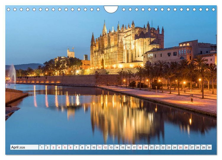 Produktbild: Spanien - Balearen - Mallorca (Wandkalender 2026 DIN A4 quer), CALVENDO Monatskalender
