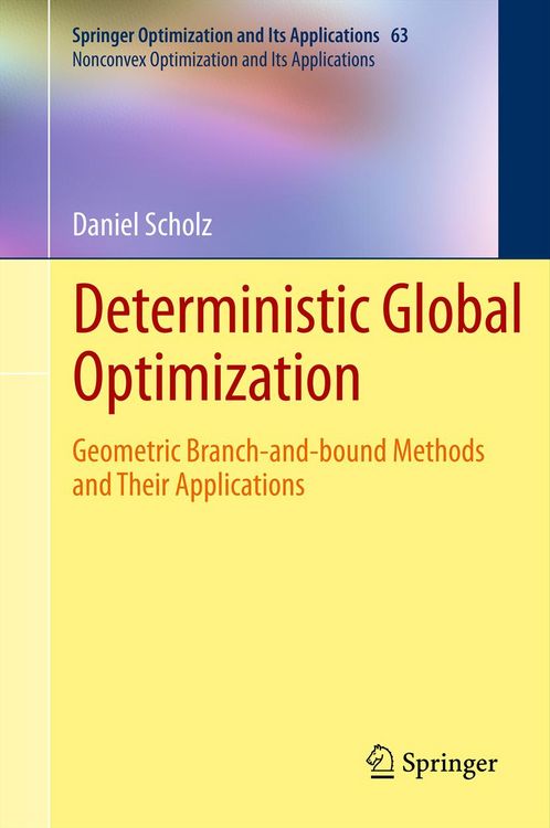 Produktbild: Deterministic Global Optimization