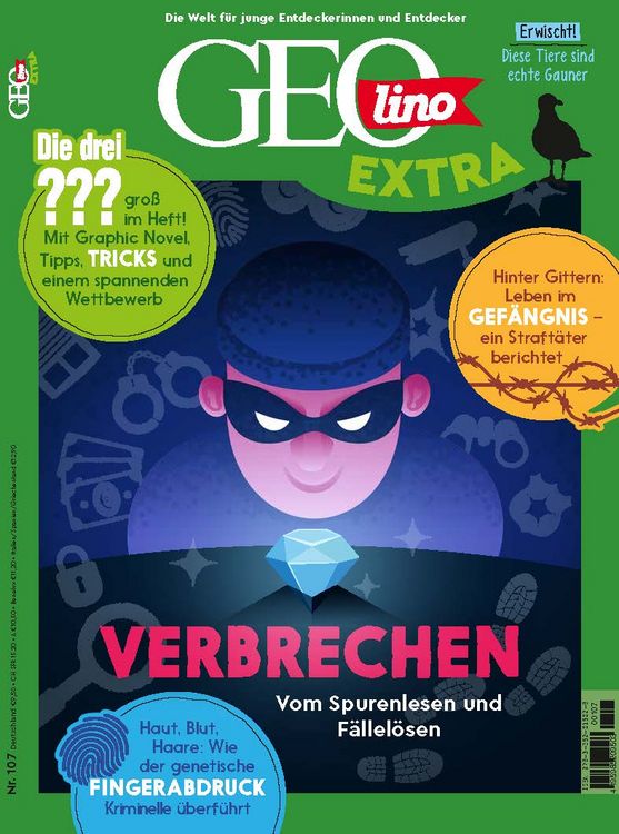 Produktbild: GEOlino Extra / GEOlino extra 107/2024 - Verbrechen