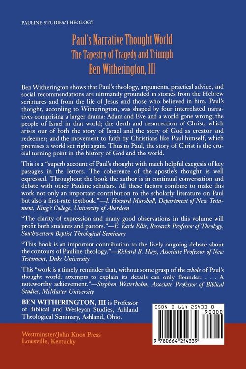 Produktbild: Paul's Narrative Thought World