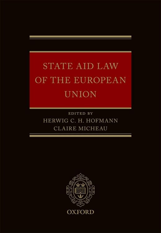 Produktbild: State Aid Law of the European Union