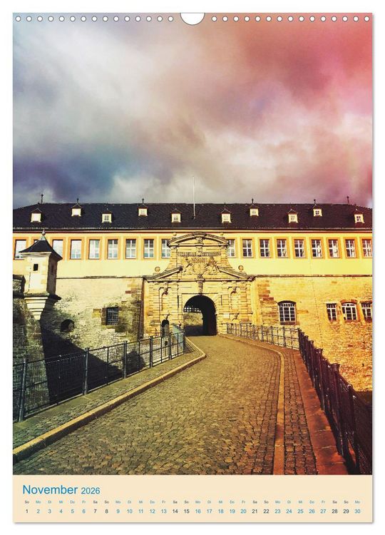 Produktbild: Erfurt und Eisenach - Traumhaft Sch&ouml;n (Wandkalender 2026 DIN A3 hoch), CALVENDO Monatskalender