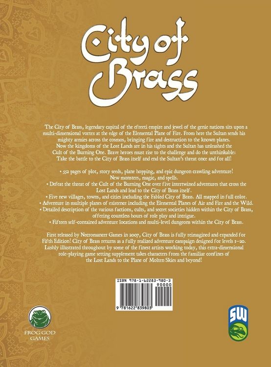 Produktbild: City of Brass SW