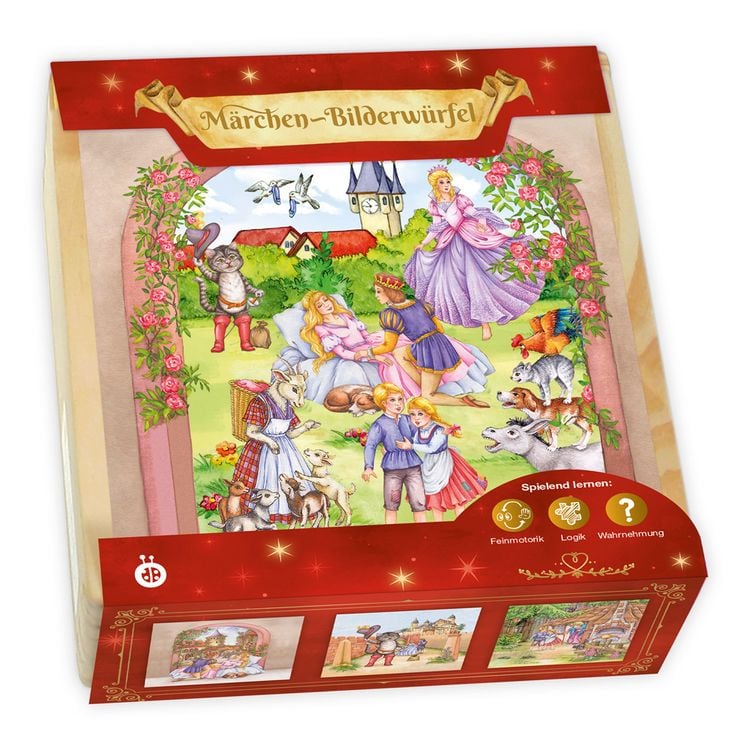 Produktbild: TR&Ouml;TSCH - Bilderw&uuml;rfel Puzzle M&auml;rchen | Ab 2 Jahren