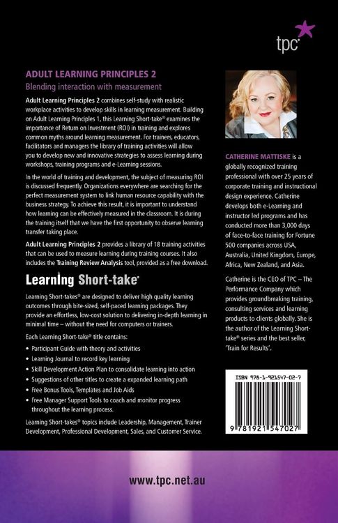Produktbild: Adult Learning Principles 2