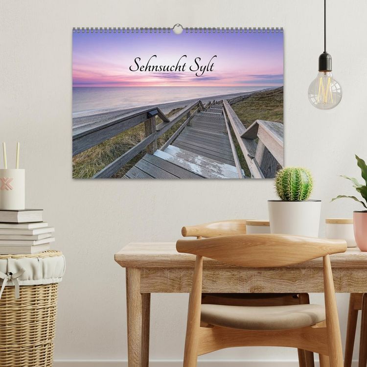 Produktbild: Sehnsucht Sylt (Wandkalender 2026 DIN A3 quer), CALVENDO Monatskalender