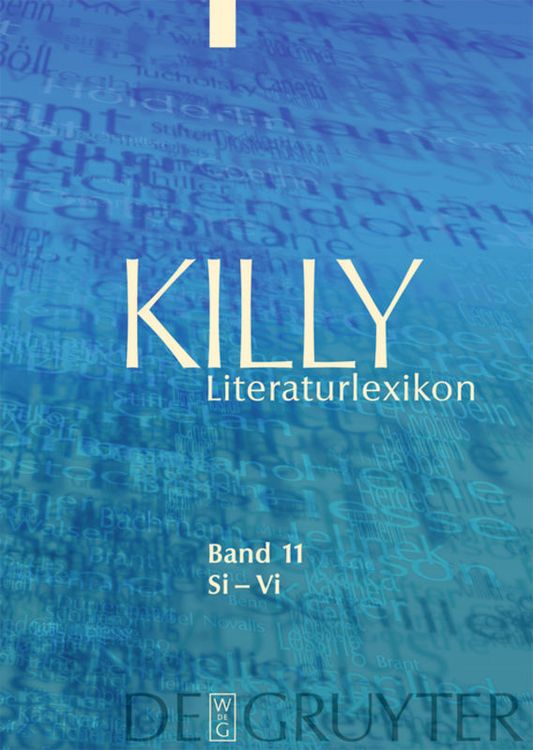 Produktbild: Killy Literaturlexikon / Si &ndash; Vi