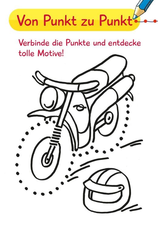 Produktbild: Mein erstes kleines Malbuch: Punkte-R&auml;tsel