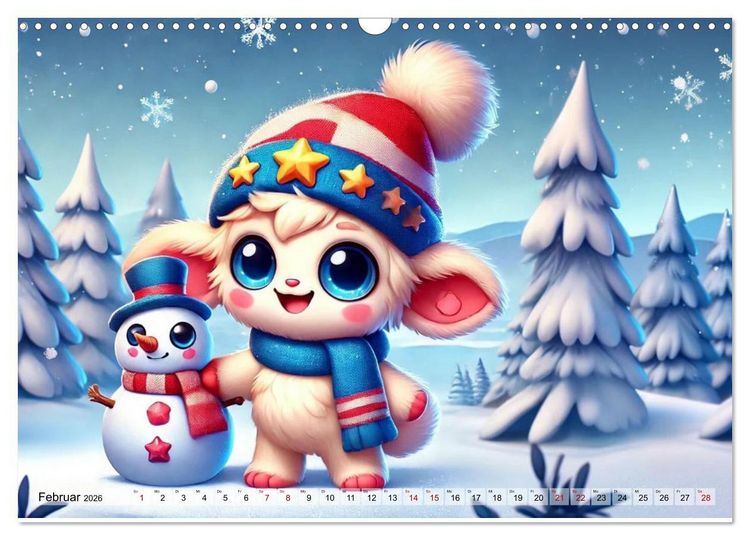 Produktbild: Buddy Stars - Abenteuer f&uuml;r Kinder (Wandkalender 2026 DIN A3 quer), CALVENDO Monatskalender