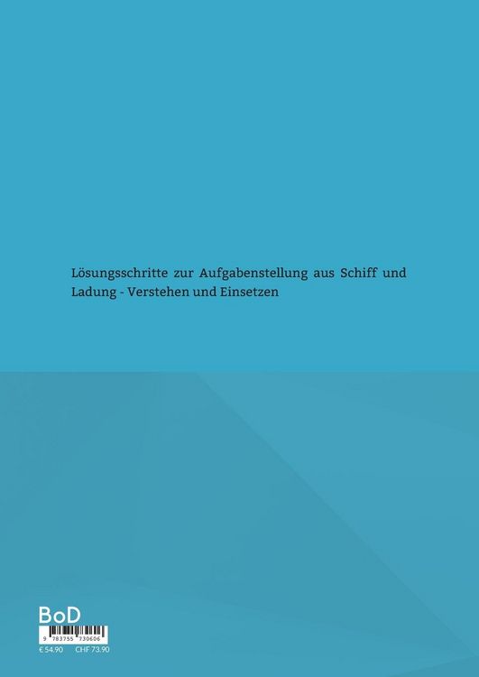 Produktbild: Schiff und Ladung - Verstehen und Einsetzen