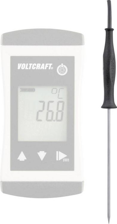Produktbild: VOLTCRAFT TPT-202 Einstechf&uuml;hler -70 bis 250&deg;C F&uuml;hler-Typ Pt1000