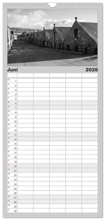 Produktbild: Familienplaner 2026 - Schottischer Whisky mit 5 Spalten (Wandkalender, 21 x 45 cm) CALVENDO