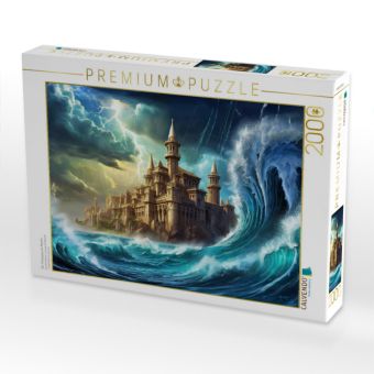 Produktbild: CALVENDO Puzzle Der Untergang von Atlantis | 2000 Teile Lege-Gr&ouml;&szlig;e 90x67cm Foto-Puzzle f&uuml;r gl&uuml;ckliche Stunden
