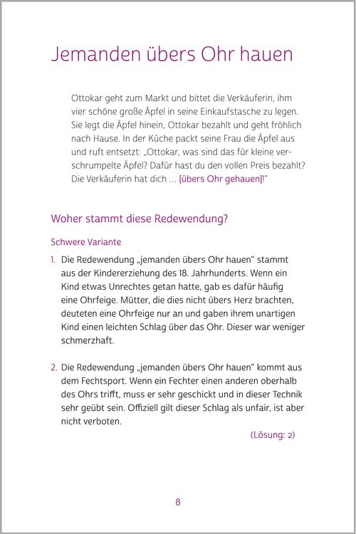 Produktbild: R&auml;tselbuch der Redewendungen