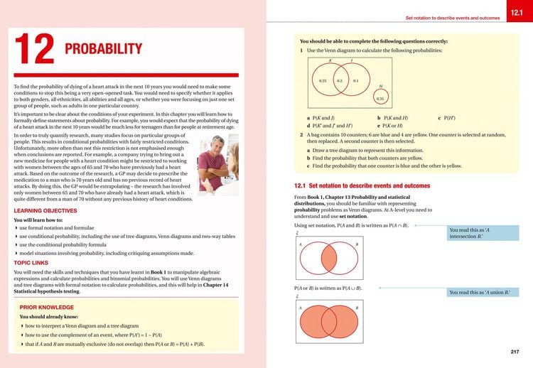 Produktbild: A-Level Mathematics - A-Level Mathematics Year 2 Student Book