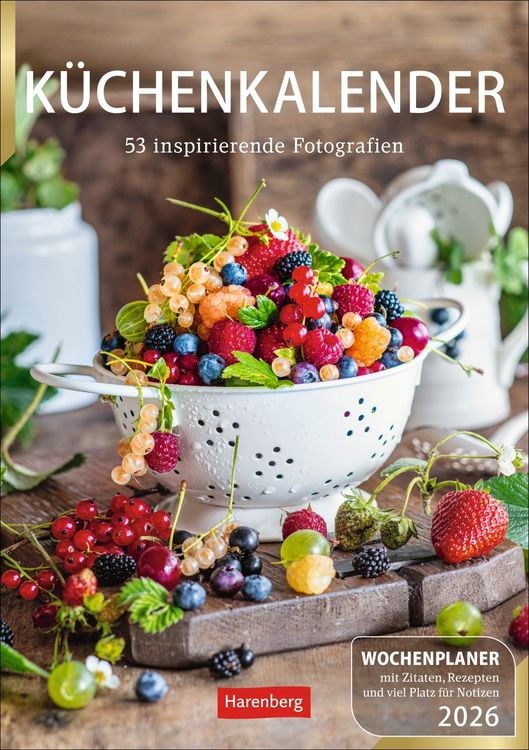 Produktbild: Küchenkalender Wochenplaner 2026 - 53 inspirierende Fotografien