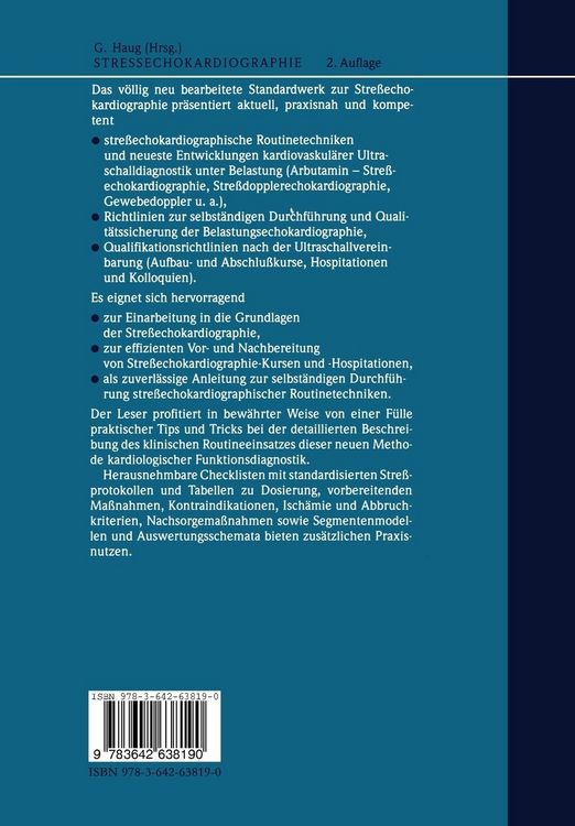 Produktbild: Stre&szlig;-echokardiographie