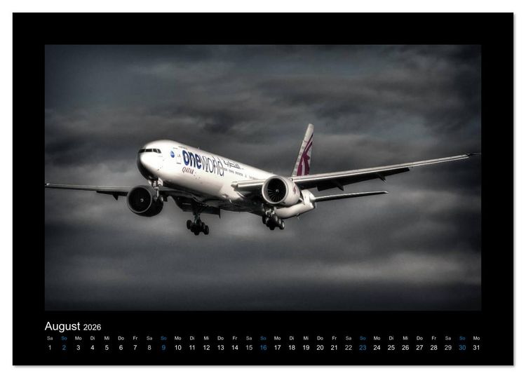 Produktbild: Faszination Luftfahrt (Tischkalender 2026 DIN A5 quer), CALVENDO Monatskalender