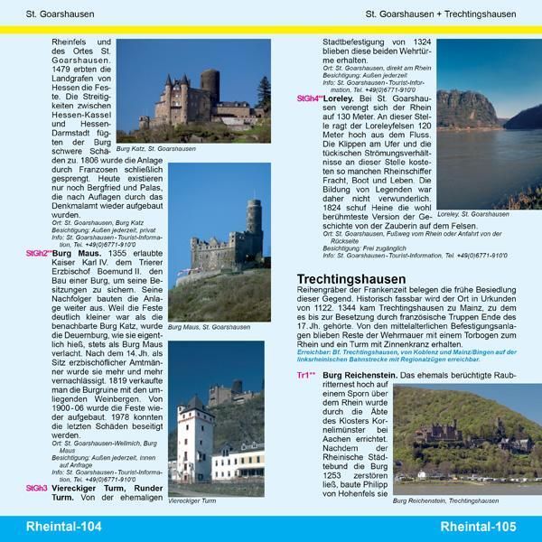 Rheintal Reiseführer - Sehenswertes im Romantischen Rheintal zwischen Bingen und Bonn
