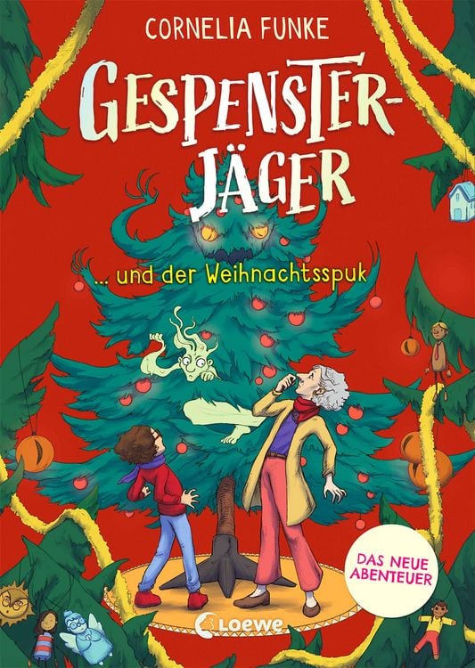 Produktbild: Gespensterjäger und der Weihnachtsspuk (Band 5) - Mit 8 neu illustrierten Farbseiten