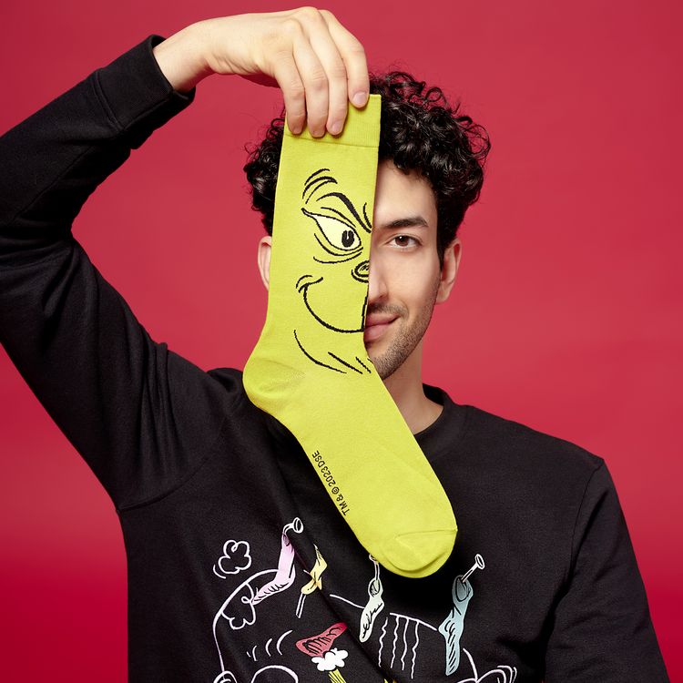 Produktbild: Socken "Merry Grinchmas!", Gr. 41-46
