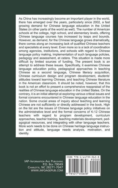 Produktbild: Teaching and Learning Chinese