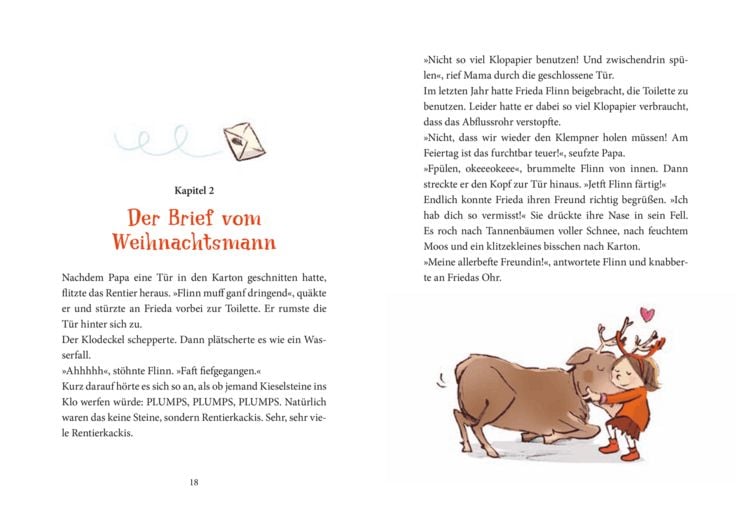 Produktbild: Es d&uuml;st ein Rentier durch den Schnee