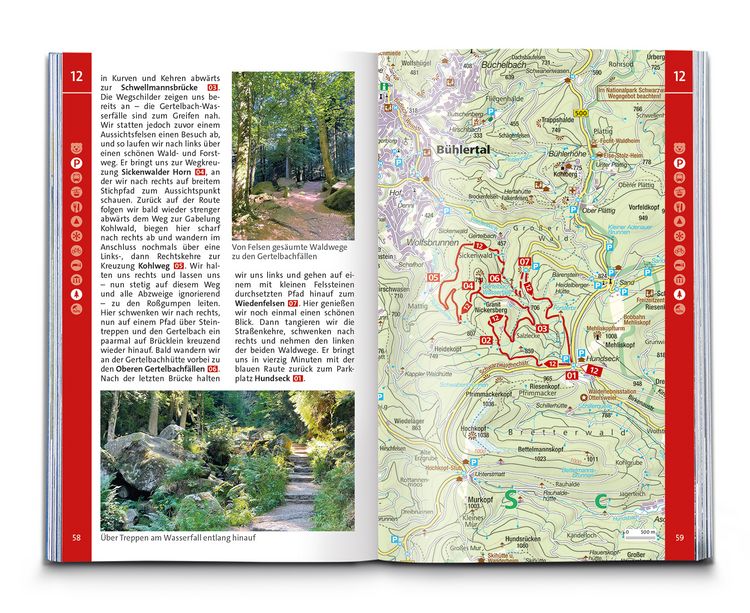 Produktbild: KOMPASS Wanderf&uuml;hrer Schwarzwald Mitte-Nord, 50 Touren