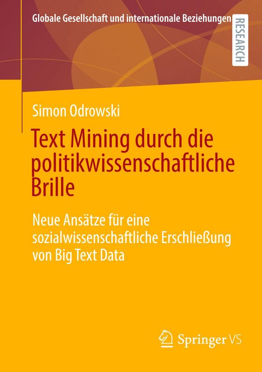 Produktbild: Text Mining durch die politikwissenschaftliche Brille