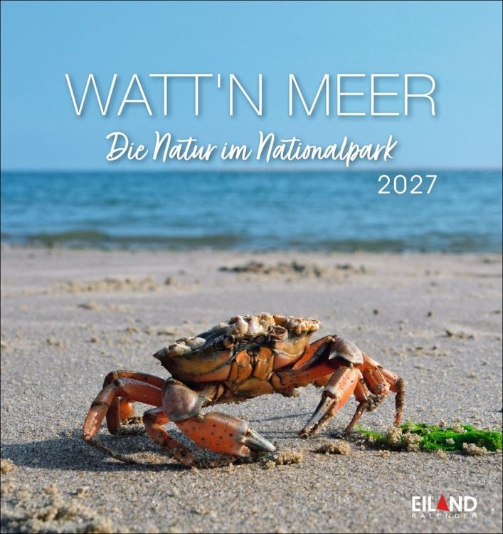 Produktbild: Watt'n Meer Postkartenkalender 2027 - Die Natur im Nationalpark