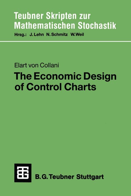Produktbild: The Economic Design of Control Charts