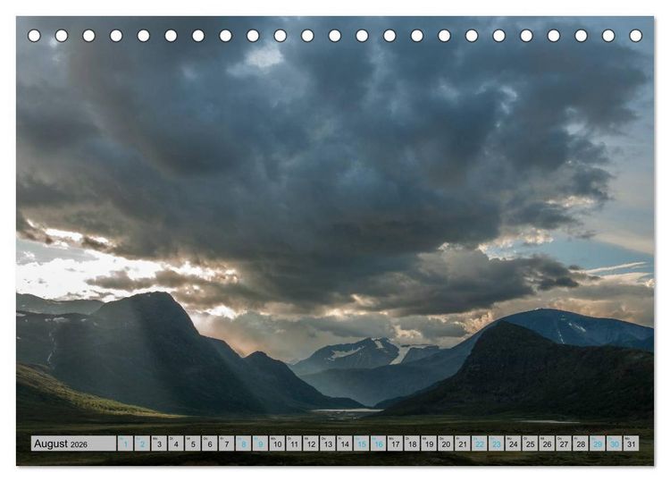 Produktbild: Sommer in Norwegen (Tischkalender 2026 DIN A5 quer), CALVENDO Monatskalender