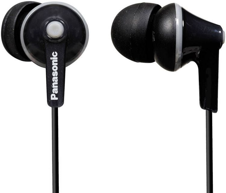 Produktbild: Panasonic RP-HJE125E In Ear Kopfh&ouml;rer kabelgebunden Schwarz
