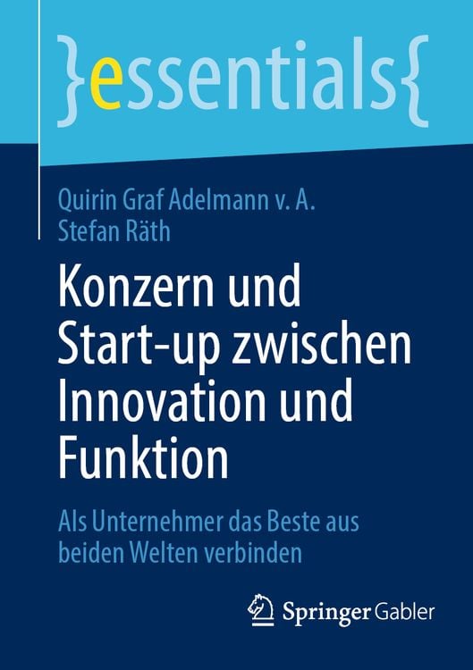 Produktbild: Konzern und Start-up zwischen Innovation und Funktion