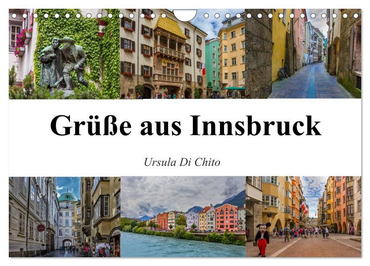 Produktbild: Gr&uuml;&szlig;e aus Innsbruck (Wandkalender 2026 DIN A4 quer), CALVENDO Monatskalender