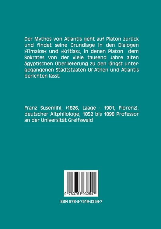 Produktbild: Die Berichte von Atlantis