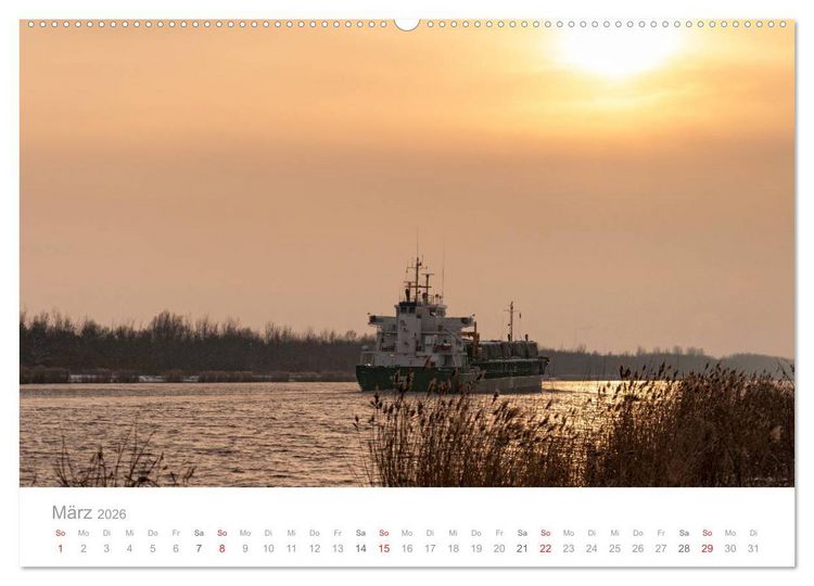 Produktbild: Lichtreise durch Schleswig-Holstein (Wandkalender 2026 DIN A2 quer), CALVENDO Monatskalender