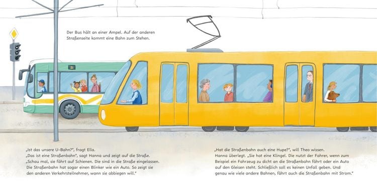 Produktbild: LESEMAUS 74: Wir fahren mit Bus und Bahn