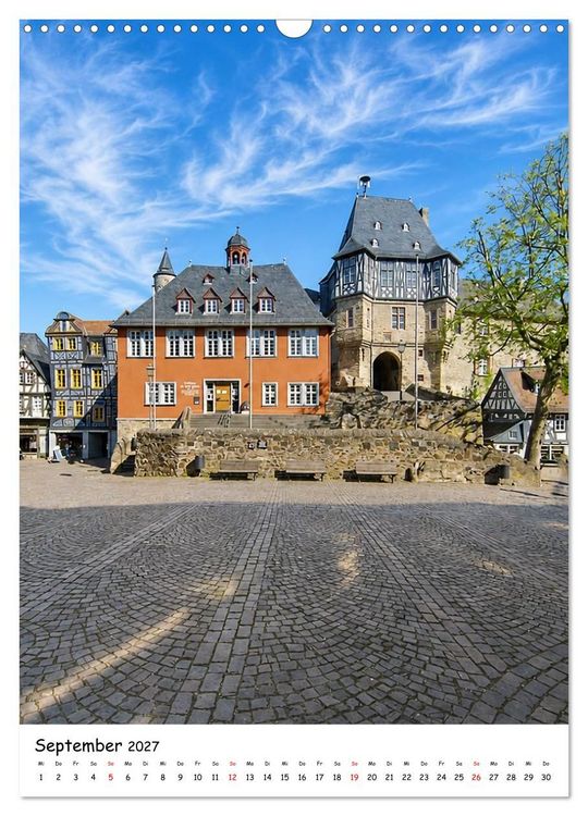 Produktbild: Idstein &ndash; eine Fachwerkidylle (Wandkalender 2027 DIN A3 hoch), CALVENDO Monatskalender