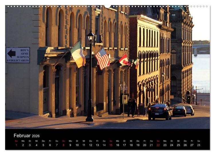 Produktbild: Kanadas Osten (hochwertiger Premium Wandkalender 2026 DIN A2 quer), Kunstdruck in Hochglanz