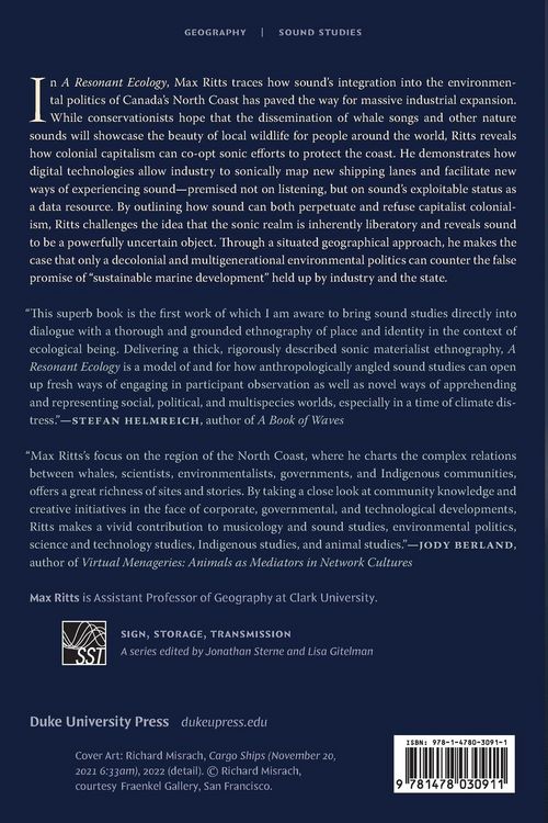 Produktbild: A Resonant Ecology