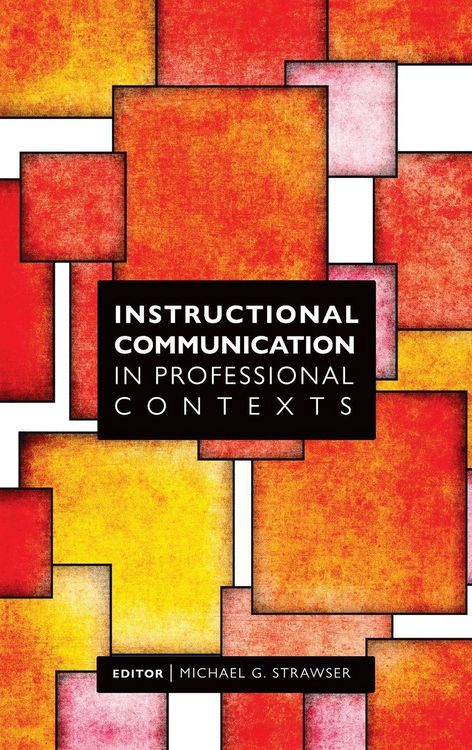 Produktbild: Instructional Communication in Professional Contexts